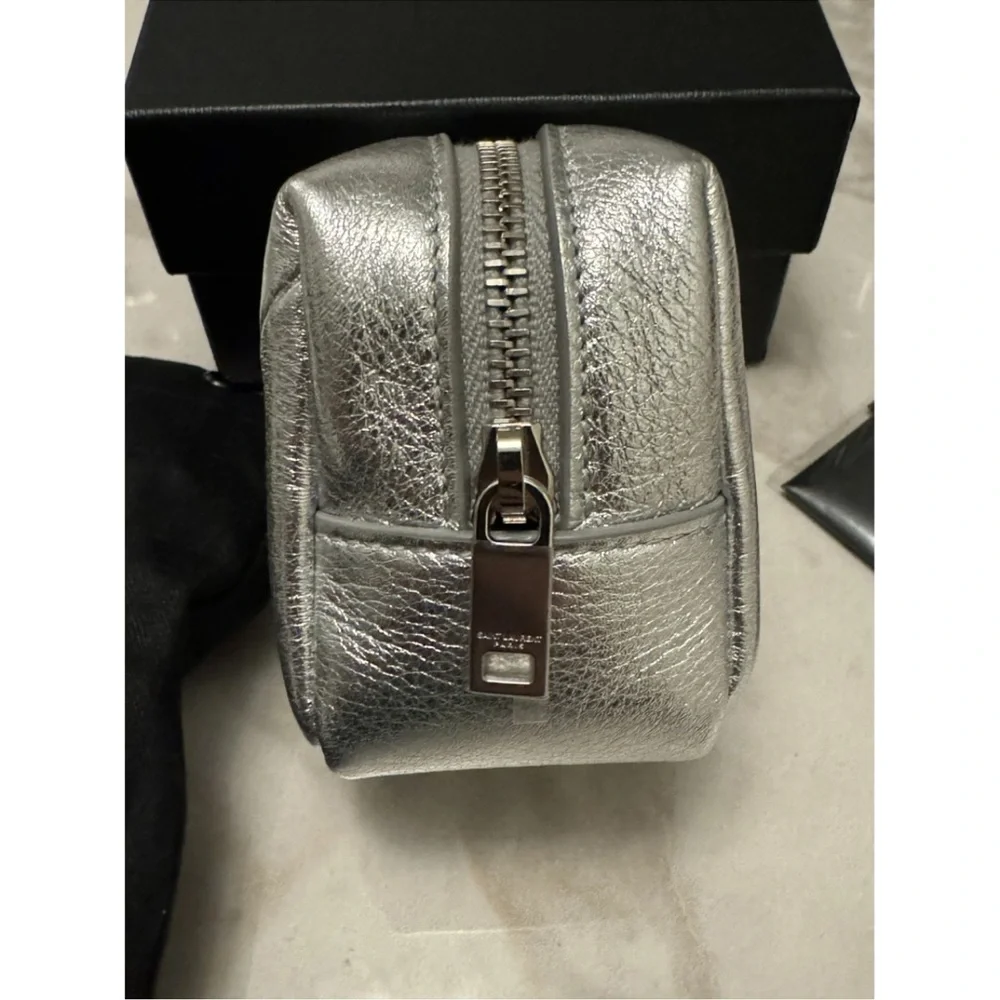 Yves Saint Laurent Silver‎ Baby Bag